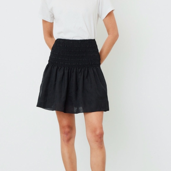 Ganni Dresses & Skirts - SOLD- Ganni crinkled georgette skirt